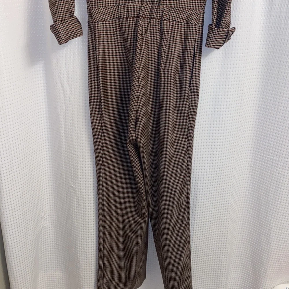 Rouje Houndstooth Jumpsuit 36 - Picture 4 of 13